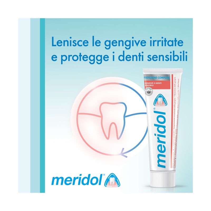 Meridol Dentifricio Protezione Completa Gengive E Denti Sensibili 75ml-4