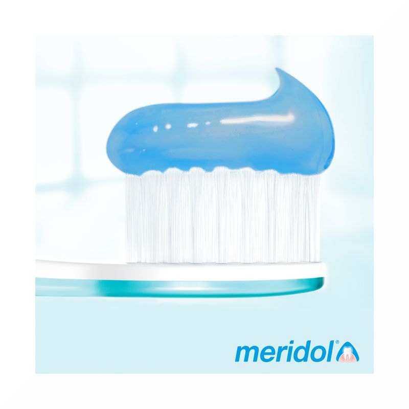 Meridol dentifricio combatte i batteri causa dell'irritazione gengivale 2 tubi da 75 ml-5