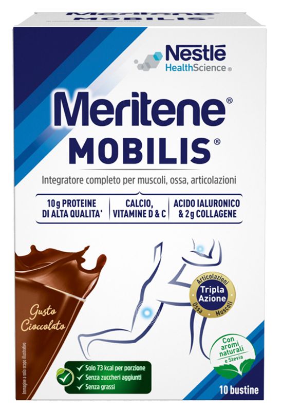 Meritene Mobilis Gusto Cioccolato 10 Bustine-1