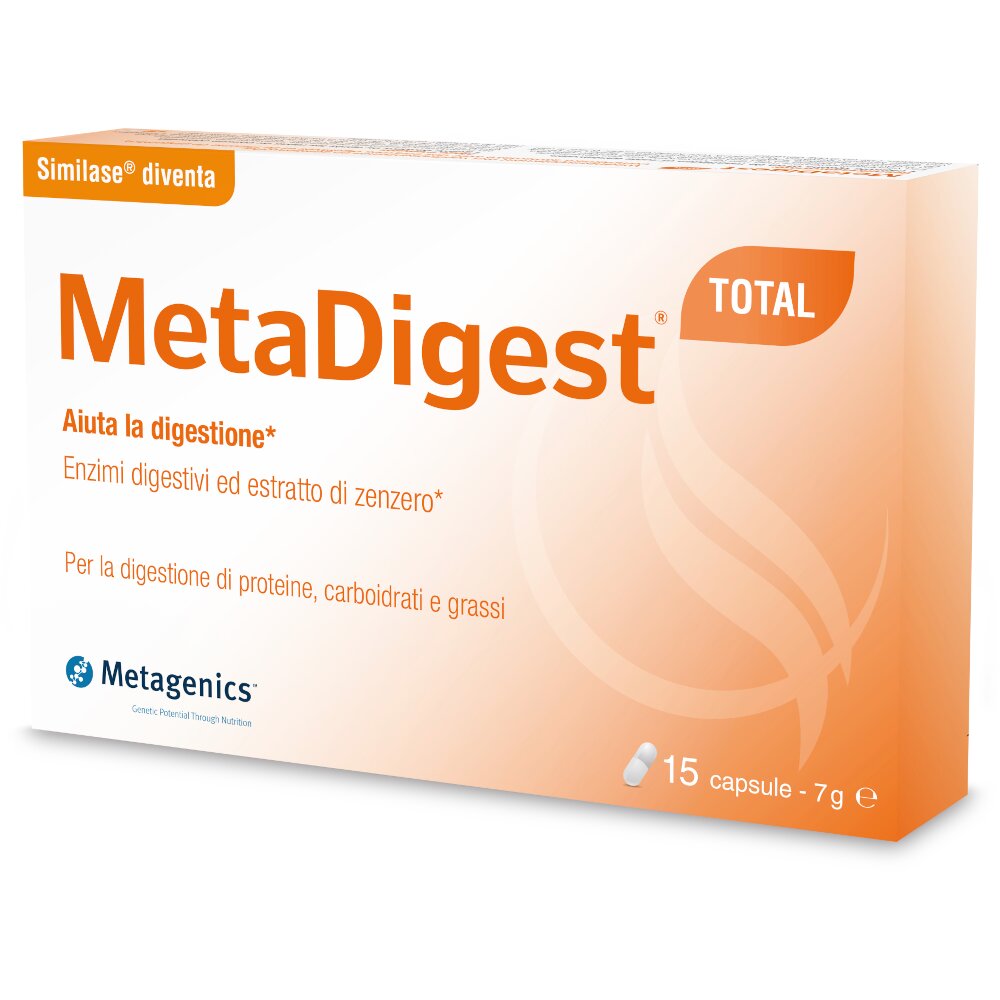 Metagenics Metadigest Total Aiuta La Digestione In Modo Naturale 15 Capsule-2