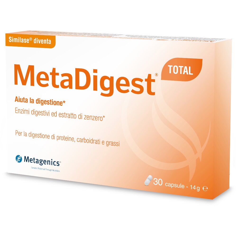 Metagenics Metadigest Total Aiuta La Digestione In Modo Naturale 30 Capsule-2