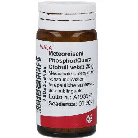 Wala Meteoreisen Phorphor Quarz Omeopatico 20g-2