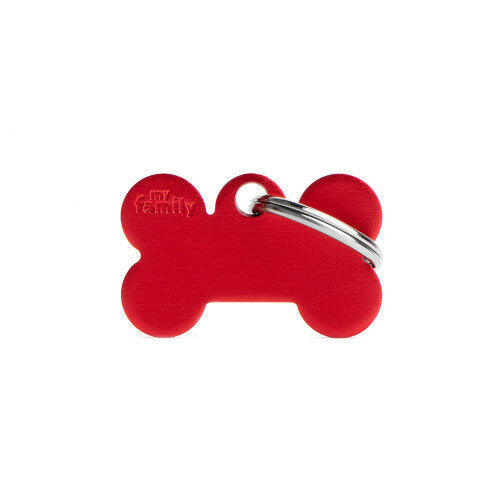 SMALL BONE ALUMINUM RED-1