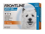 Frontline Spoton Cani Antiparassitario Per Cani Piccoli Da 2-10kg 4 Pipette Da 0,67ml-1