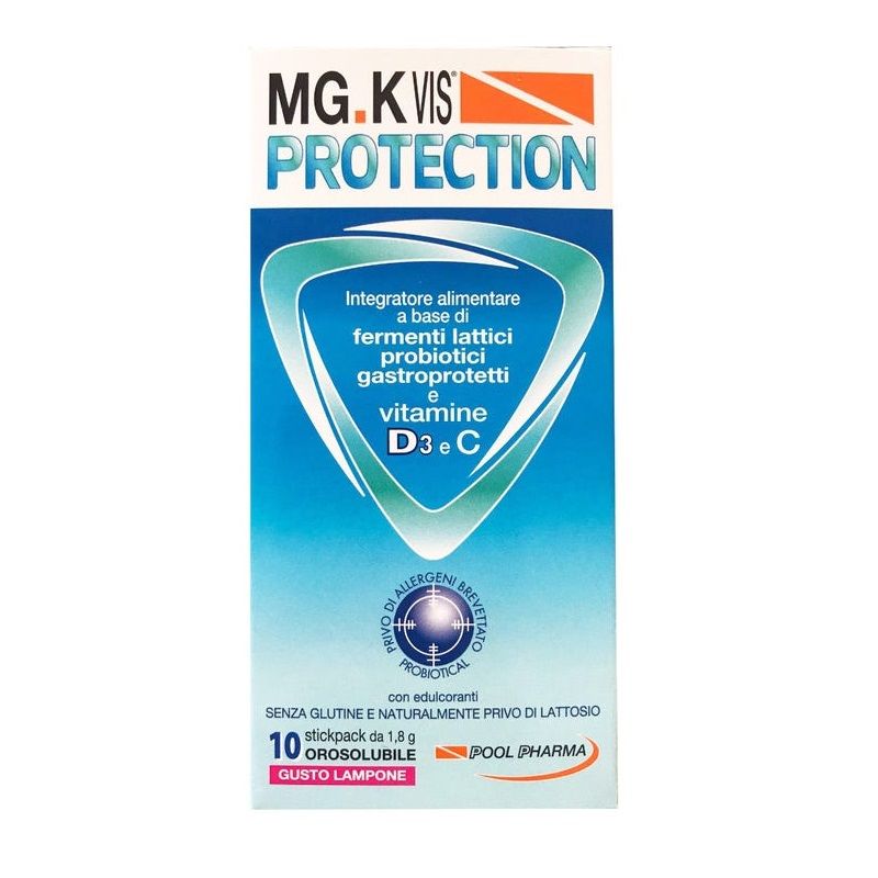 Mgk Vis Protection integratore alimentare a base di fermenti lattici 10 Stick Pack-1