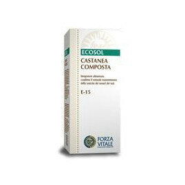 Forza Vitale Ecosol Castanea Composta utile per il microcircolo gocce 50ml-2