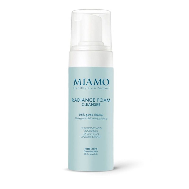 Miamo Radiance Foam Detergente Viso delicato quotidiano 150ml-1