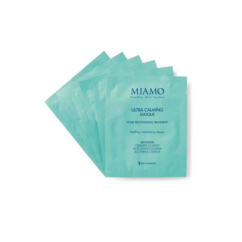 Miamo Ultra Calming Masque Maschera Lenitiva E Idratante 6x10ml-2