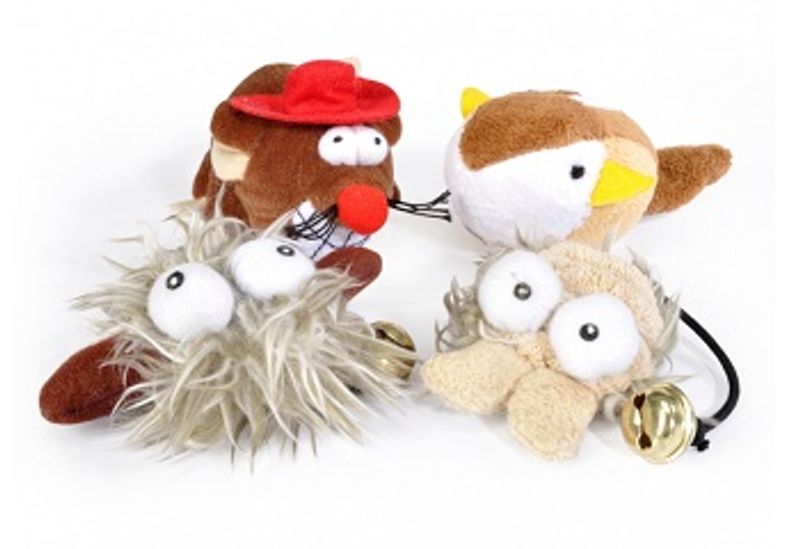 MINI PELUCHE ASSORTITI 12PZ-1
