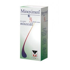 Minoximen Soluzione 5% trattamento sintomatico dell'alopecia androgenica flacone 60ml-2