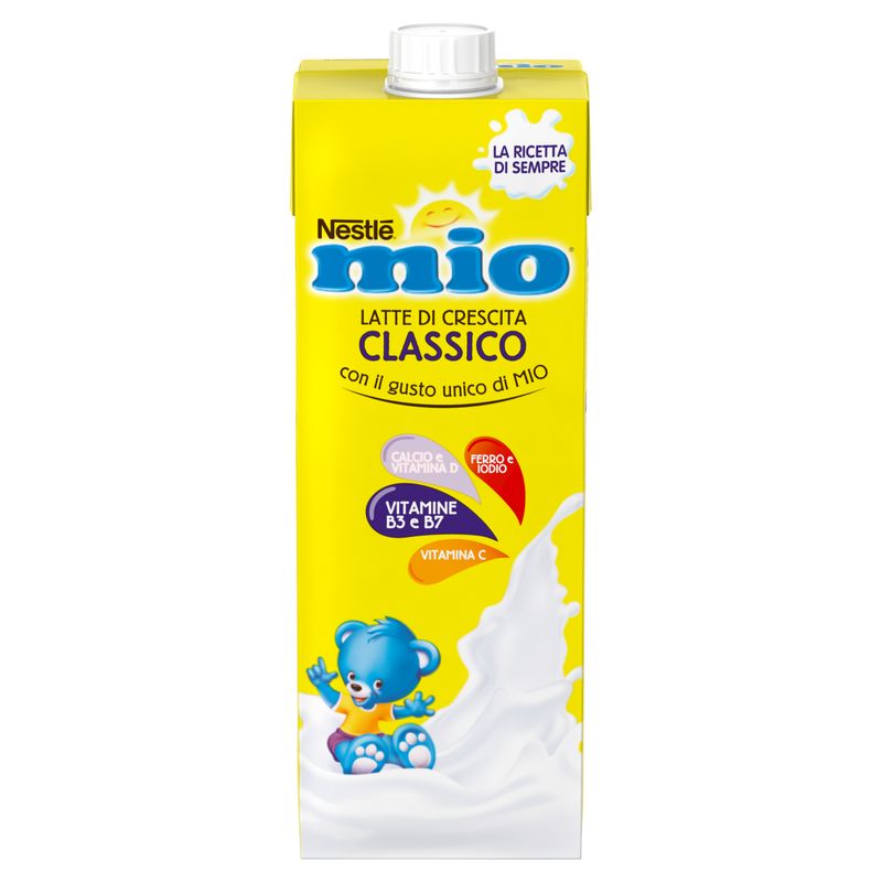 Nestlè Mio Latte Di Crescita Classico Liquido Brick 1 Litro-3
