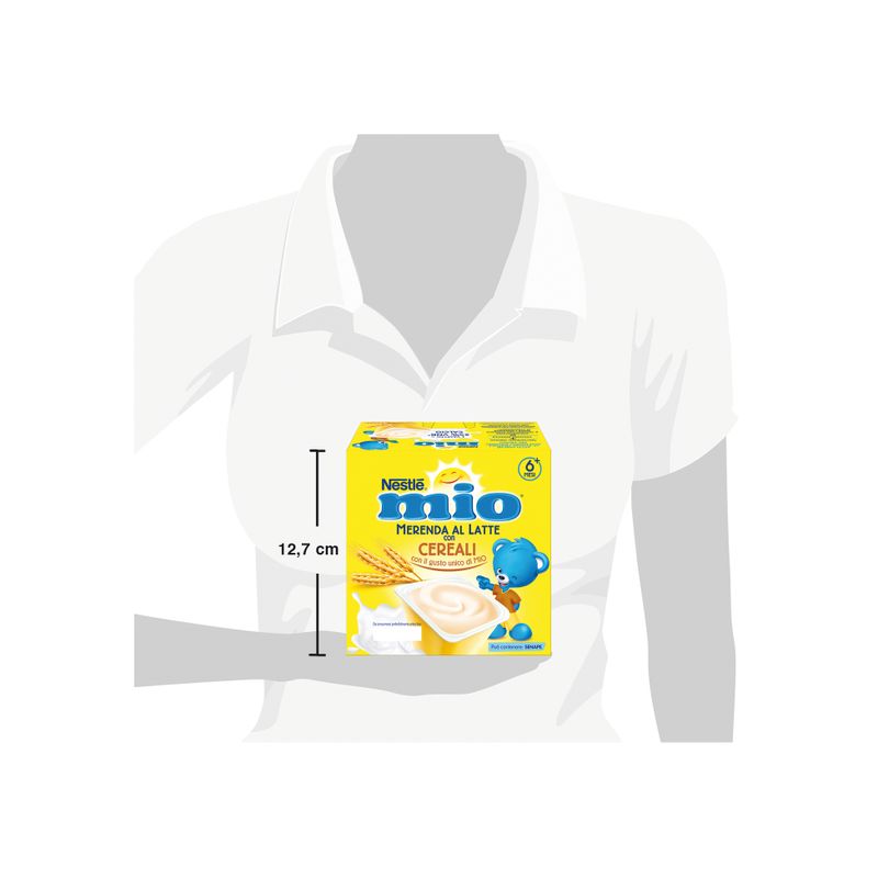 Nestlè Mio Merenda Al Latte Cereali 4 Vasetti Da 100g-3
