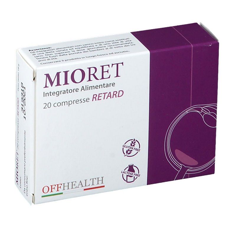 Offhealth Mioret per la normale funzionalità del microcircolo 20 compresse retard-1