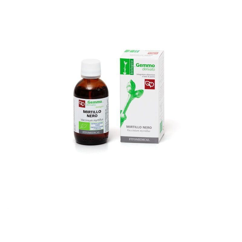 Fitomedical Gemmoderivato Bio Mirtillo Nero per il microcircolo 50ml-1