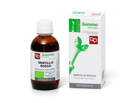 Mirtillo Rosso Macerato Glicerinato Bio 100ml-1