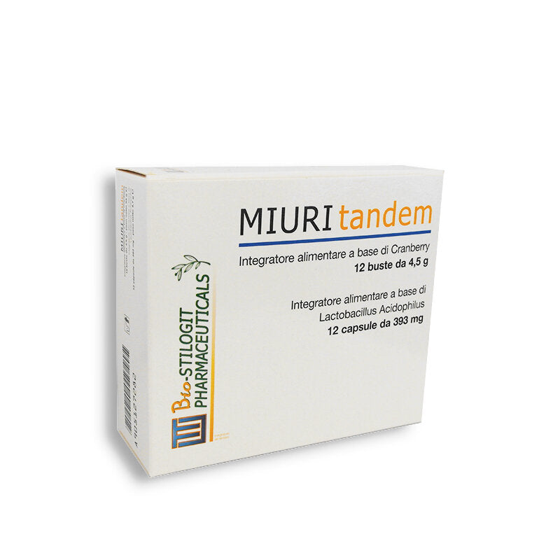 Miuri Tandem benessere delle vie urinarie 12 buste +12 capsule-2