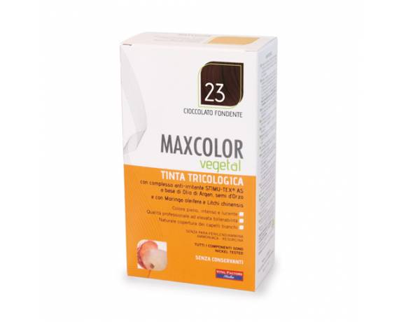 Mix Color Vegetal Tinta per capelli tricologica n.23 Cioccolato Fondente 140ml-2