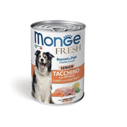 Monge Fresh Senior Tacchino con Ortaggi Per Cani Età Avanzata 400g-1