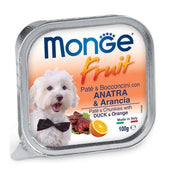 Monge Fruit Anatra E Arancia Cibo Umido Per Cani Adulti 100g-1