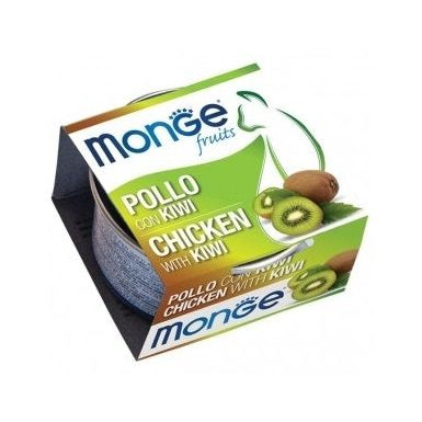 Monge Fruits Pollo Con Kiwi Cibo Umido Per Gatti Adulti 80g-1