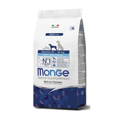 Monge Ricco Di Pollo Cibo Secco Per Cani Cuccioli Taglia Media Sacco 3 Kg-1