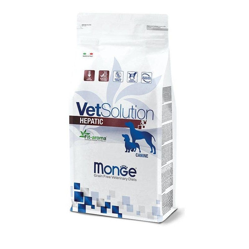 Monge Vetsolution Hepatic Linea Medica Cibo Secco Cani Sacco 12 Kg-1