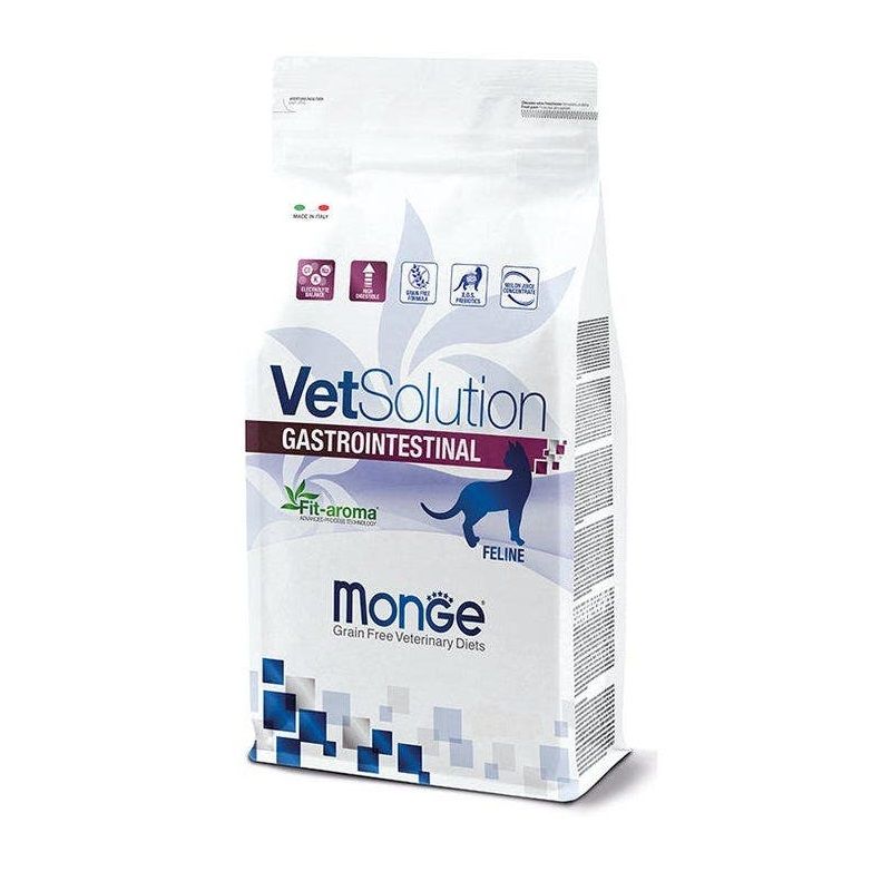 Monge Vetsolution Gastrointestinal Linea Medica Cibo Secco Gatti Sacco 1,5 Kg-1