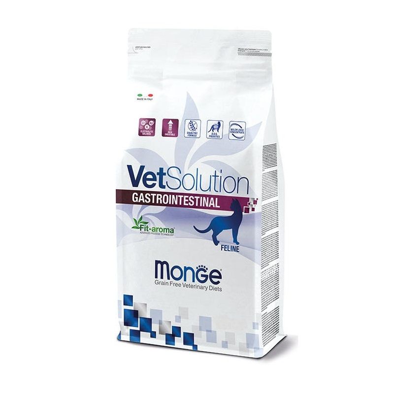 Monge Vetsolution Gastrointestinal Linea Medica Cibo Secco Gatti Sacco 400g-1