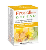 Montefarmaco Propoli Mix Defend 30 compresse masticabili gusto arancia rossa-1