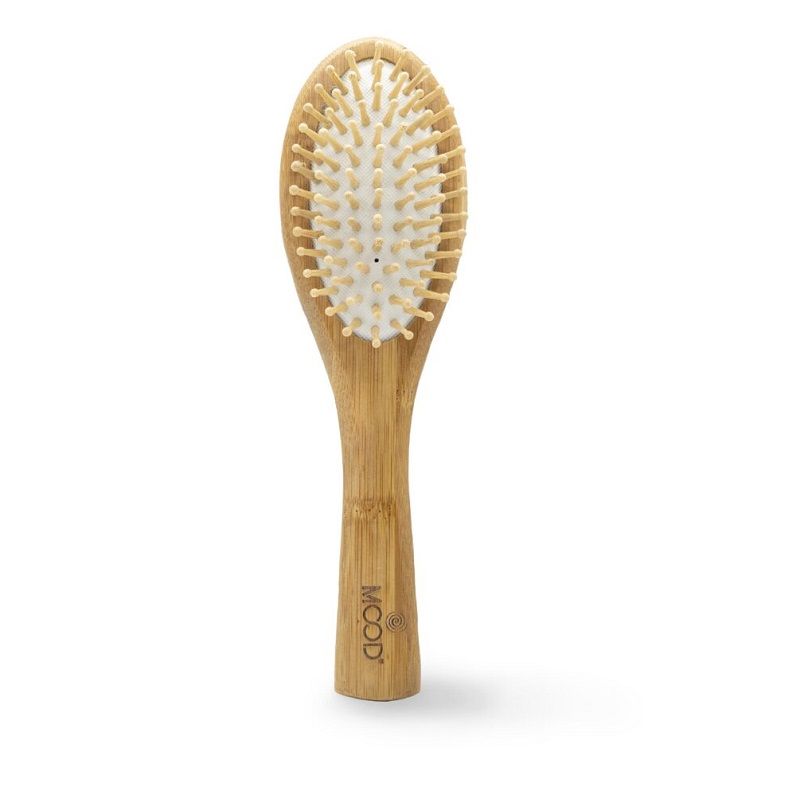 Mood Spazzola Ovale per capelli in legno di bamboo 1 pezzo-1