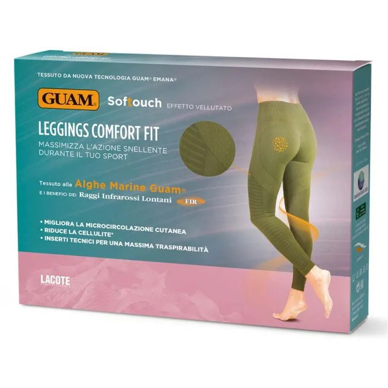 Guam Leggings Comfort Fit Verde Taglia S/M-1