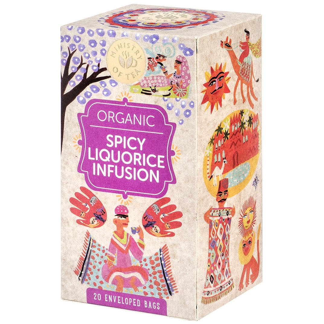 Ministry Of Tea Infuso Biologico Liquirizia Speziata 20 Filtri-1
