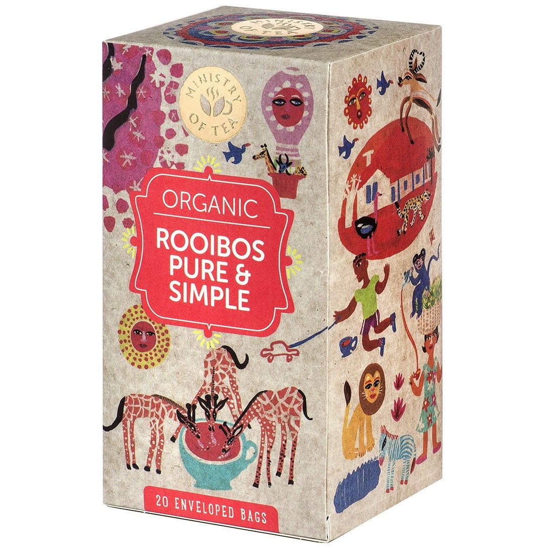 Ministry Of Tea Infuso Biologico Rooibos Puro 20 Filtri-1
