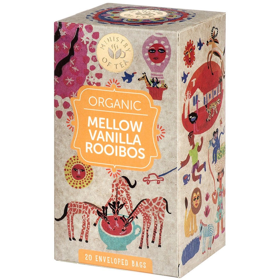 Ministry Of Tea Infuso Biologico Rooibos Vaniglia 20 Filtri-1