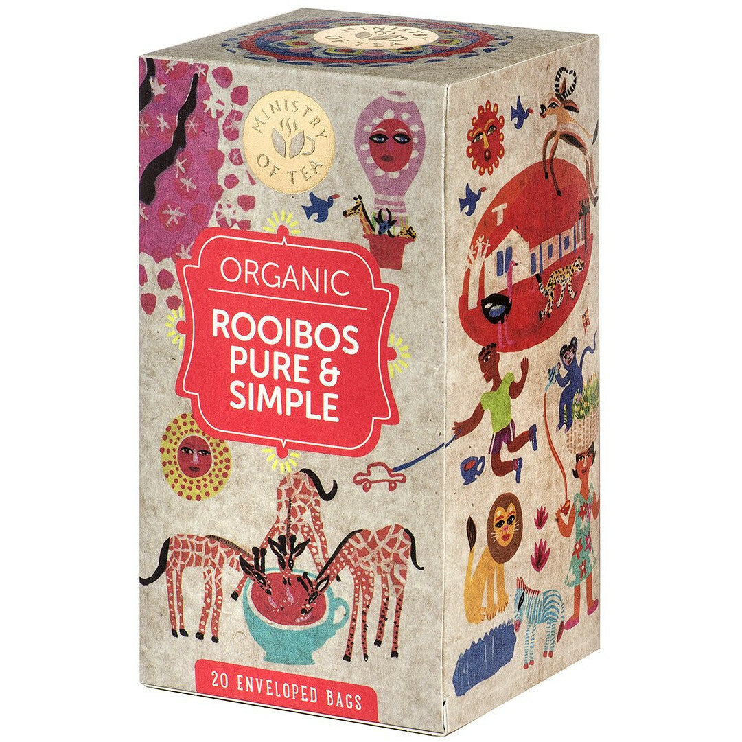Ministry Of Tea Infuso Biologico Rooibos Puro 20 Filtri-2