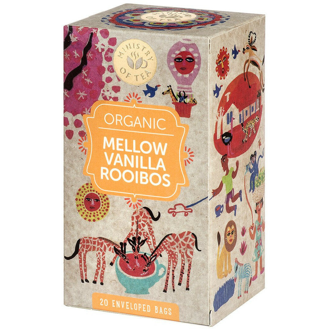 Ministry Of Tea Infuso Biologico Rooibos Vaniglia 20 Filtri-2