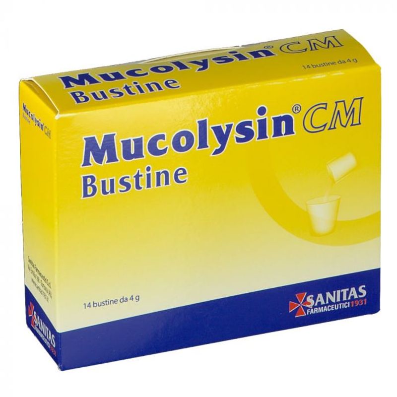 Mucolysin CM Integratore alimentare 14 bustine-1