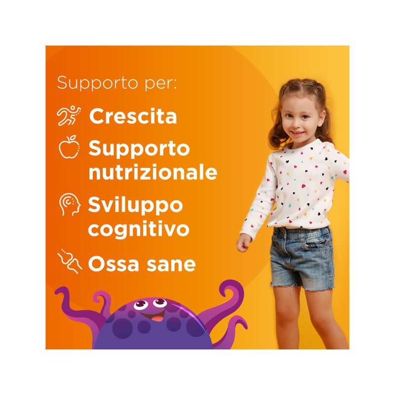 Multicentrum Baby Integratore Multivitaminico Multiminerale Vitamine/Ferro/Calcio Bimbi 3Anni+ 14Bst-4