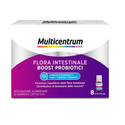 Multicentrum Flora Intestinale Boost Probiotici Integratore Fermenti Lattici Intestino 8 Flaconcini-1