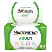 Multicentrum Adulti Integratore Alimentare Multivitaminico Vitamina C B D3 Calcio Ferro Zinco 90 Cpr-1