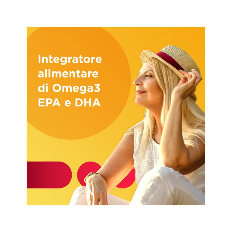 Multicentrum Cuore Mente Vista Boost Omega 3 Integratore Alimentare EPA E DHA Coenzima Q10 60 Perle-3
