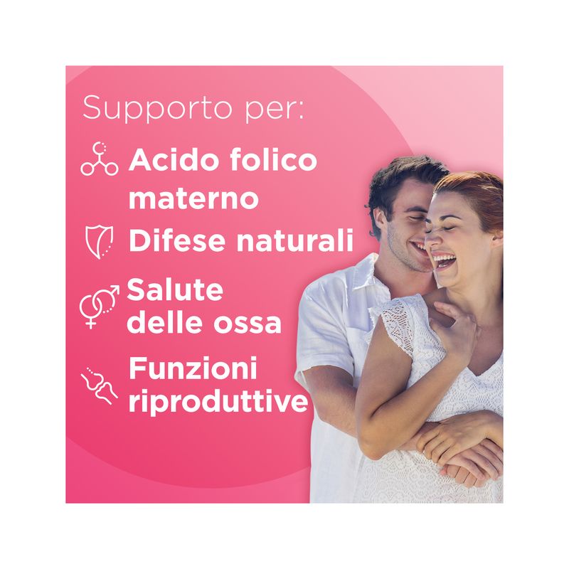 Multicentrum Pre-Mamma Integratore Alimentare Multivitaminico Acido Folico Calcio Vitamina D E 30Cpr-4