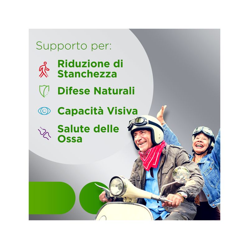 Multicentrum Adulti 50+ Integratore Alimentare Multivitaminico Vitamina B D E Magnesio Calcio 30Cpr-4