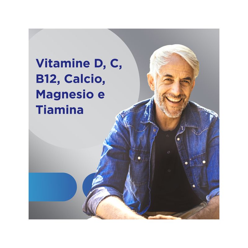 Multicentrum Uomo 50+ Integratore Alimentare Multivitaminico Vitamina D3 C B Zinco Magnesio 30 Cpr-6