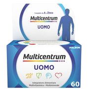 Multicentrum Uomo Integratore Alimentare Multivitaminico Vitamina B D3 A Calcio Magnesio 60 Cpr-1