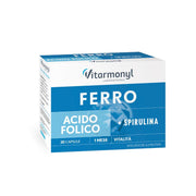 Vitarmonyl Ferro Acido Folico integratore alimentare 30 capsule-1