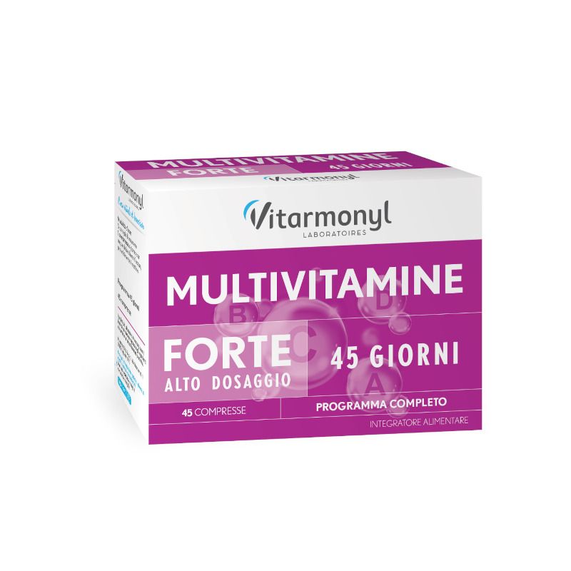 Vitarmonyl Multivitamine Forte integratore alimentare 45 compresse-1