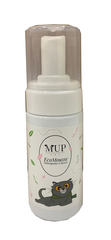 Mup Pet Eco Mousse Detergente a Secco Per Gatti 100ml-1