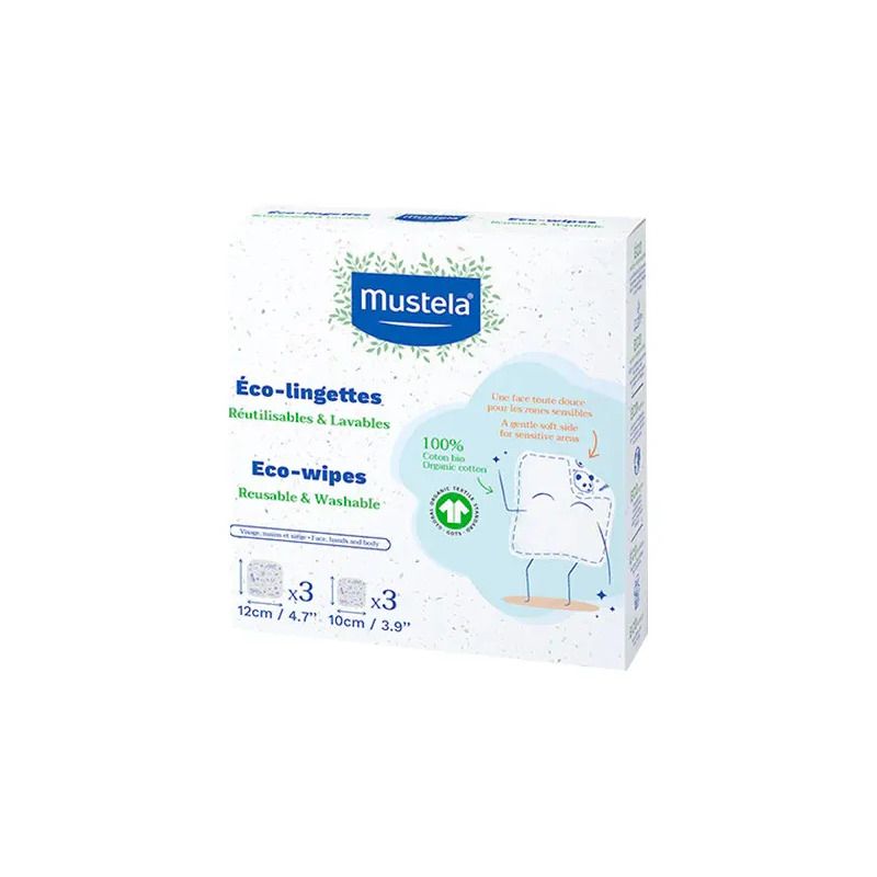 Mustela Salviette Riutilizzabili 6 pezzi-1