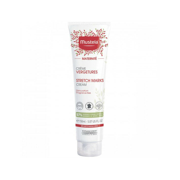 Mustela Maternità Crema Smagliature azione 3 in 1 senza profumo 150ml-3
